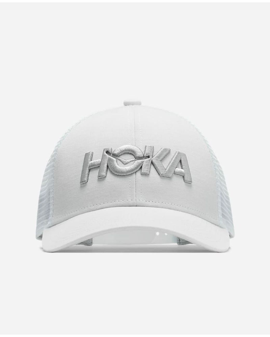 Hoka One One White Core Logo Trucker