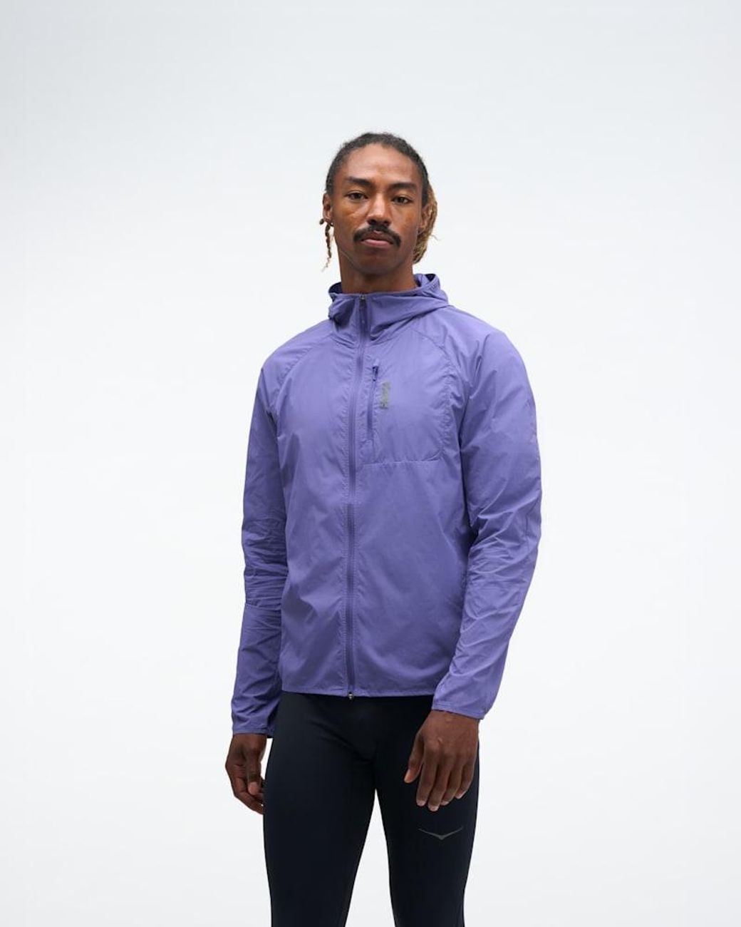 Hoka One One Purple Skyflow Wind Jacket for men