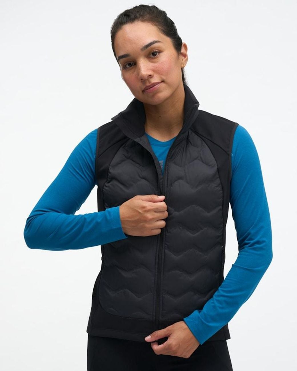 Hoka One One Blue Skyfill Insulated Vest