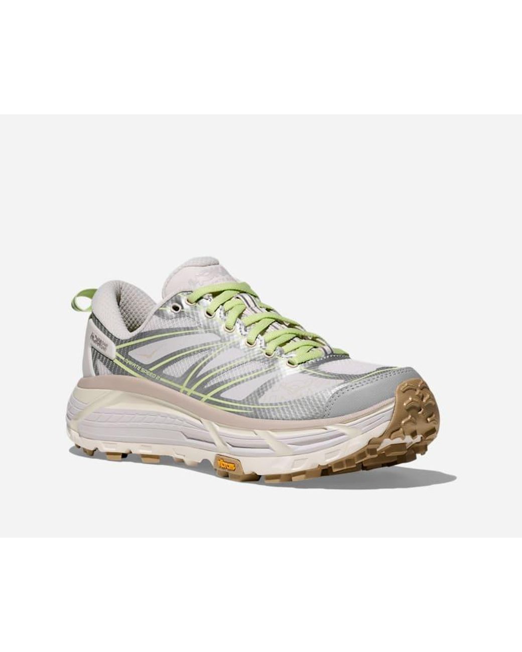 Hoka One One White Mafate Speed 2 Lifestyle Shoes