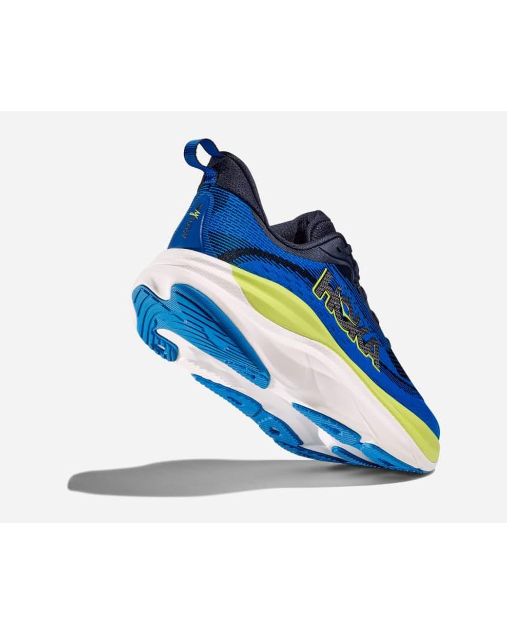 Hoka One One Blue Skyflow Wide Running Shoes for men