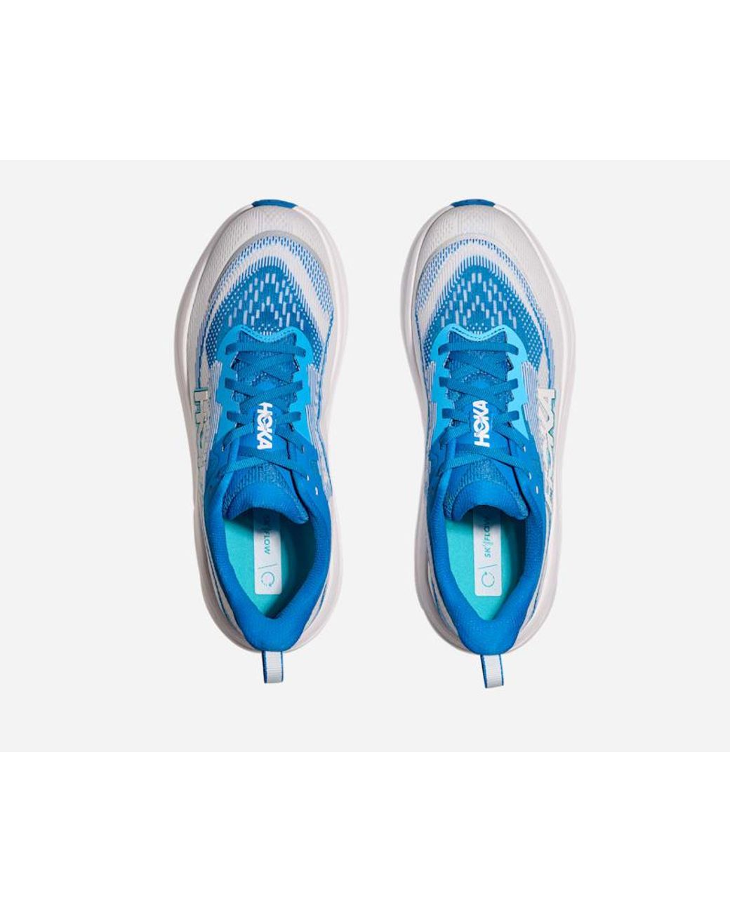 Hoka One One Blue Skyflow Road Running Shoes for men