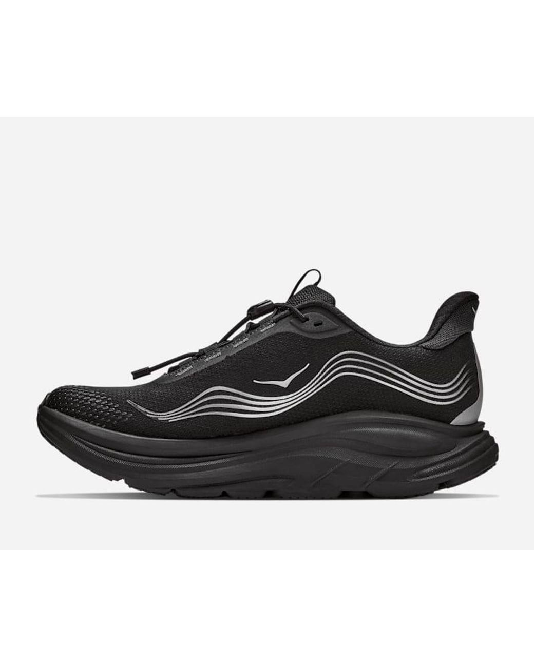 Hoka One One Black Clifton 11 Gore-tex® Road Running Shoes for men