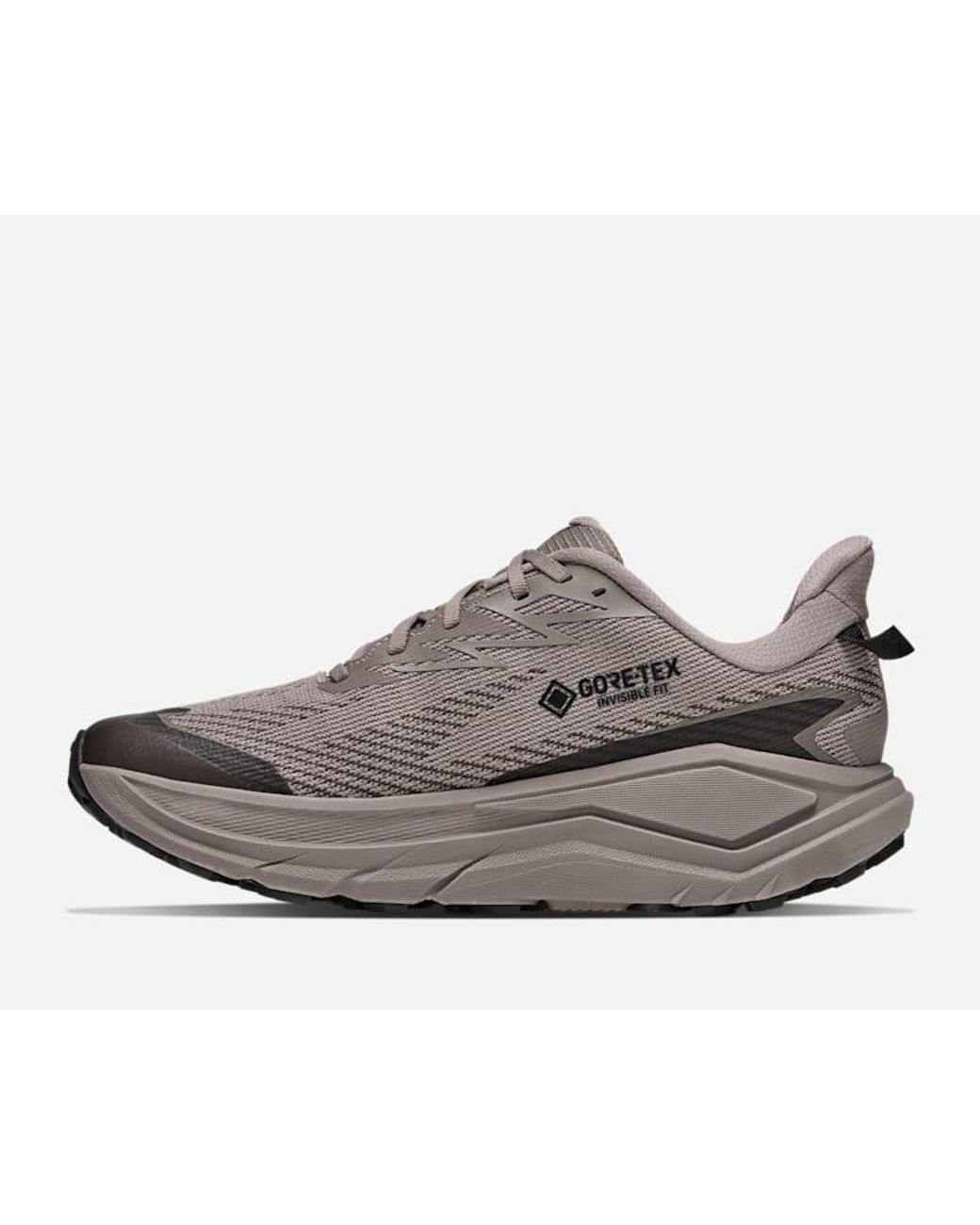 Hoka One One Gray Challenger 8 Gore-tex Trail Shoes for men