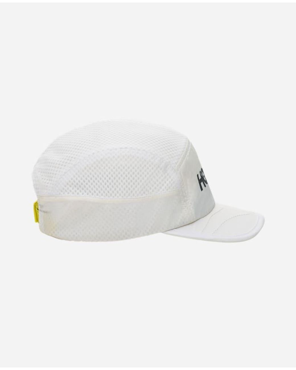 Hoka One One White Trail Run Hat