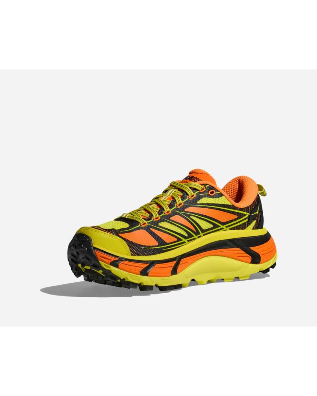 Hoka One One Yellow Mafate Speed 2 Lifestyle Shoes