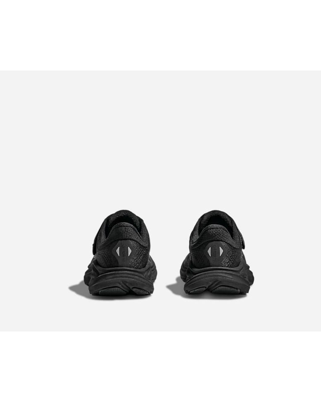 Hoka One One Black Kid's Clifton 10 Road Running Shoes