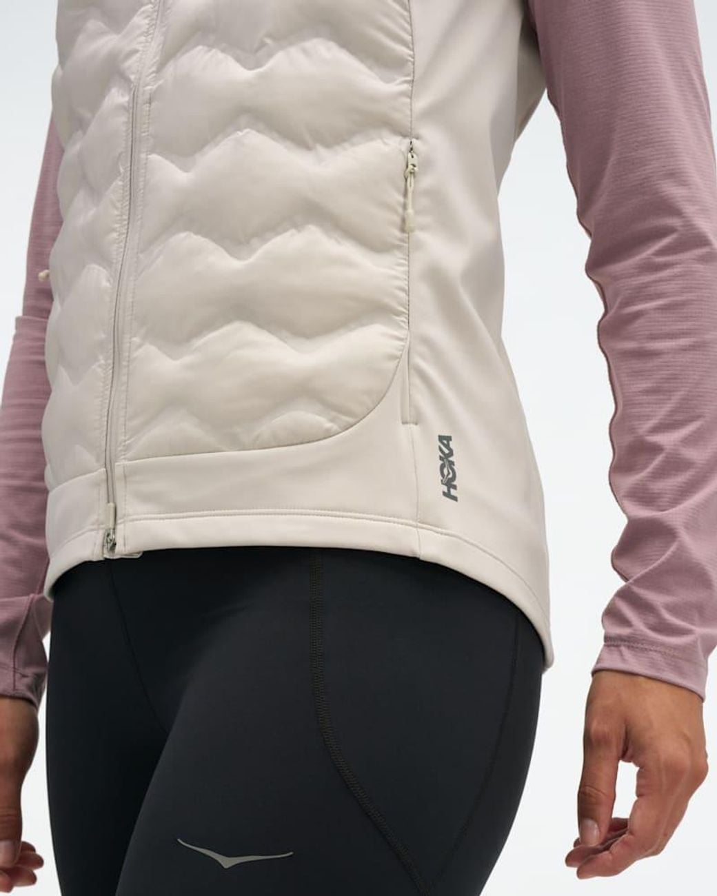 Hoka One One Natural Skyfill Insulated Vest
