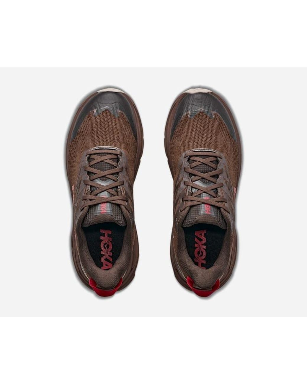 Hoka One One Red Challenger 8 Gore-tex Trail Shoes for men