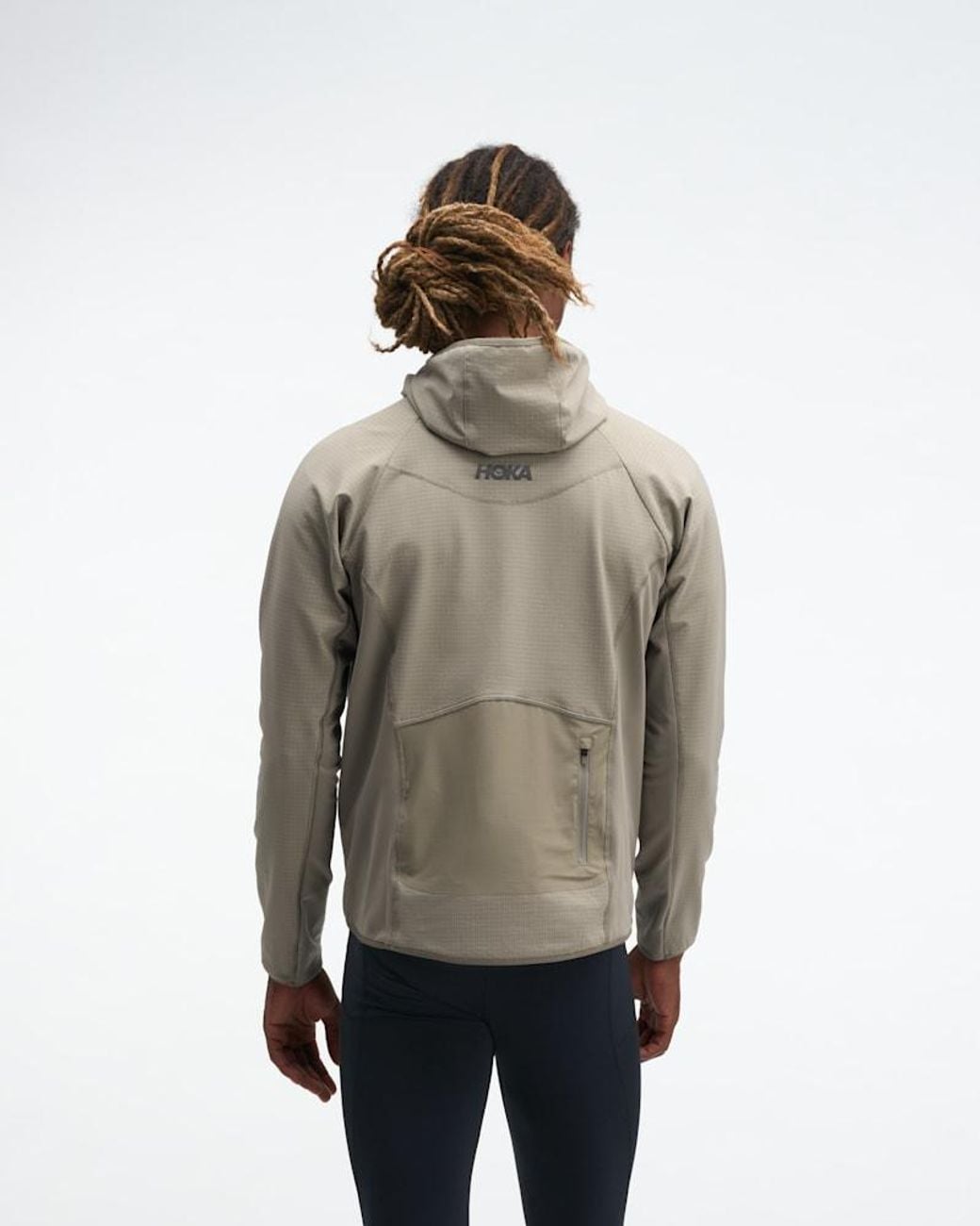Hoka One One Natural Skyglow Half-zip Jacket for men