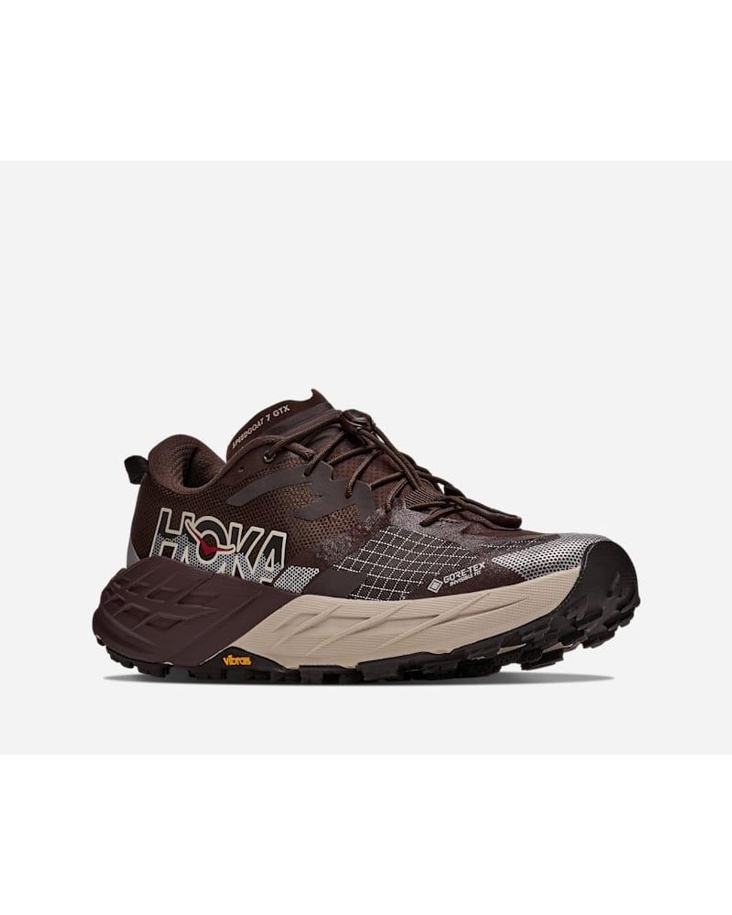 Hoka One One Brown Speedgoat 7 Gtx Trail Running Shoes for men