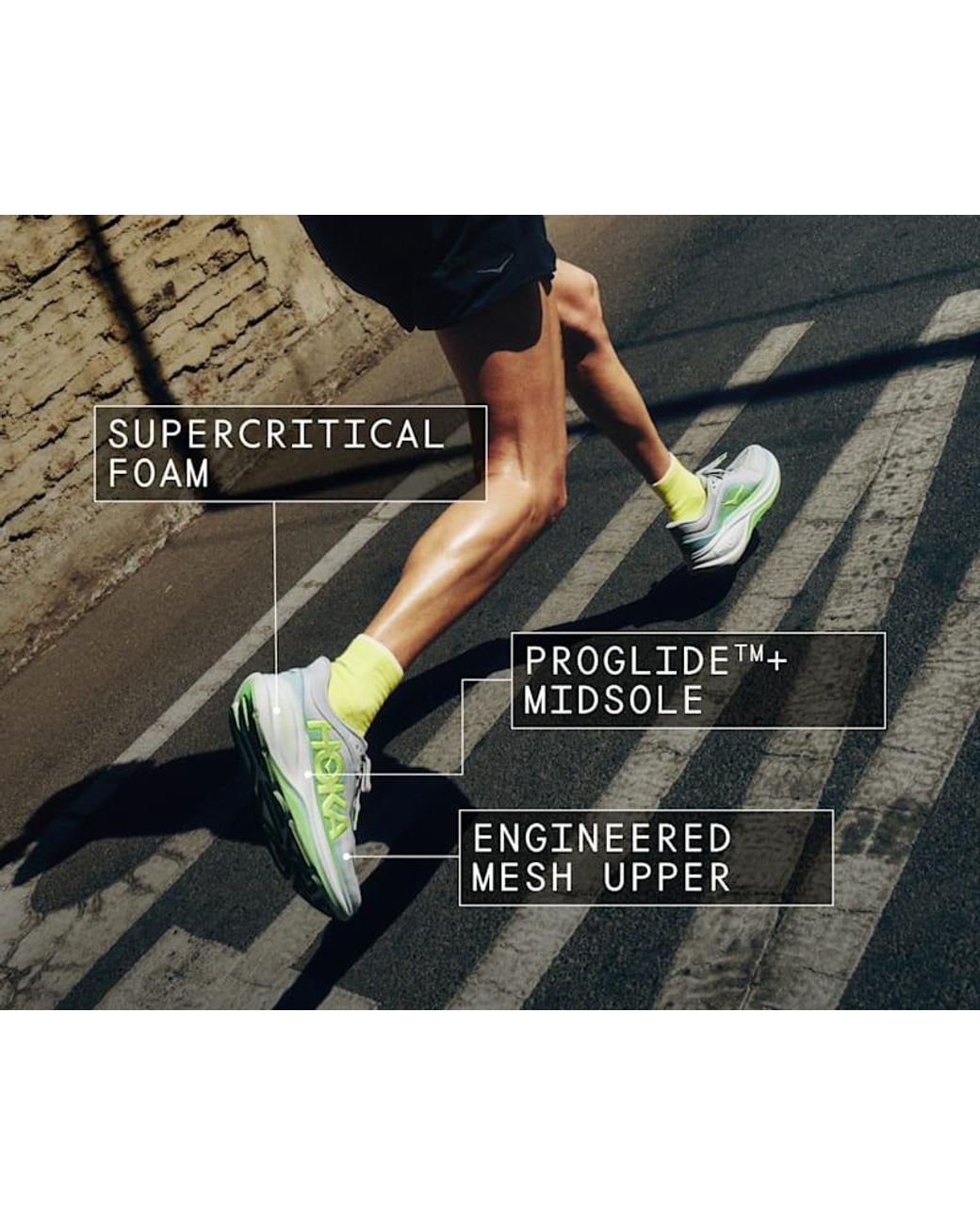 Hoka One One Blue Clifton Pro Road Running Shoes