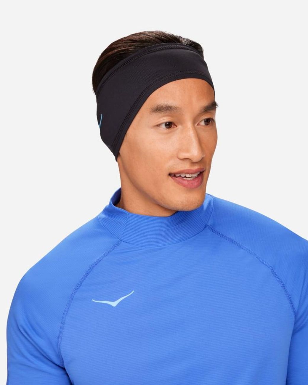 Hoka One One Black Coldsnap Fleece Headband