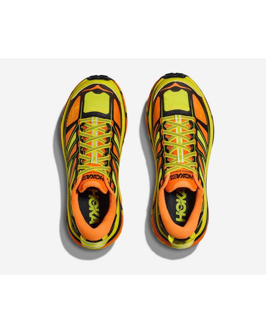 Hoka One One Yellow Mafate Speed 2 Lifestyle Shoes