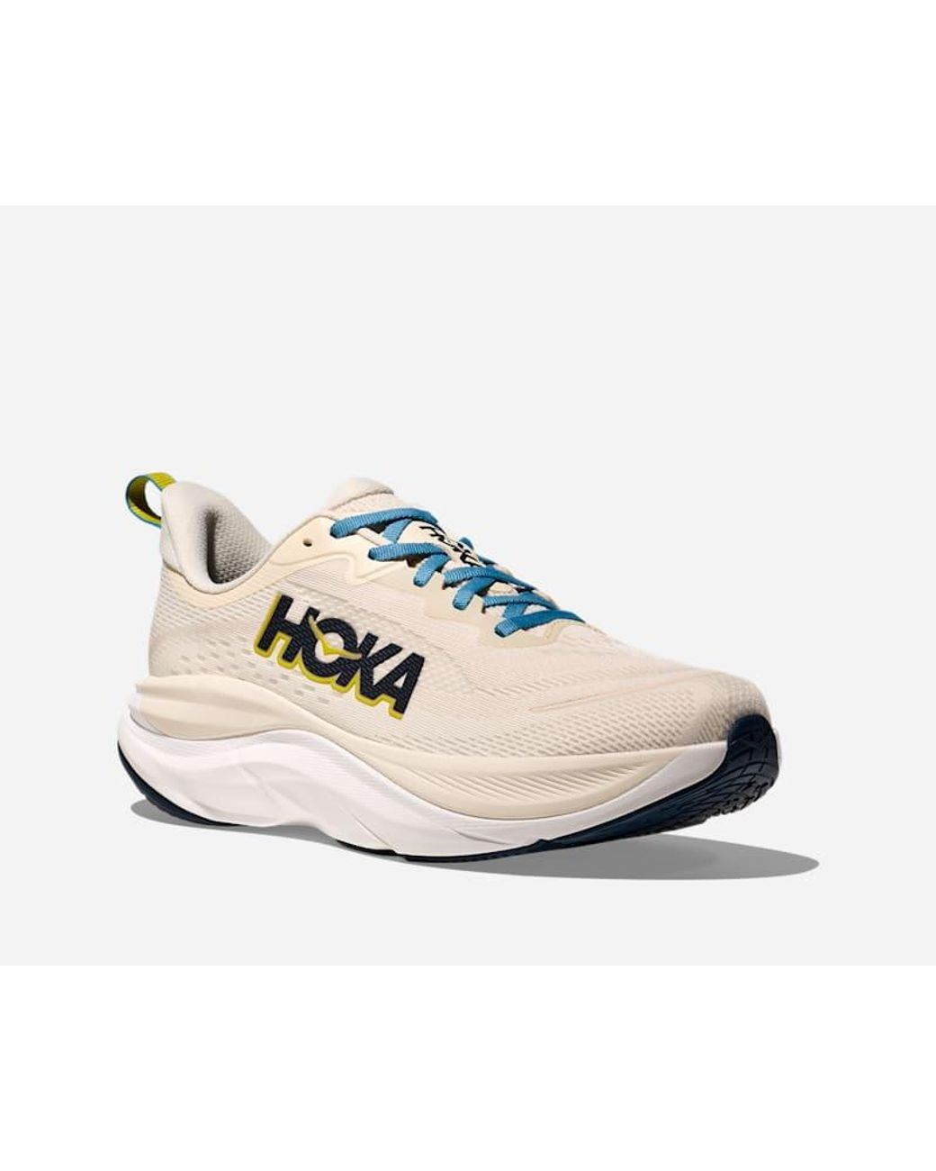Hoka One One White Skyflow Road Running Shoes for men