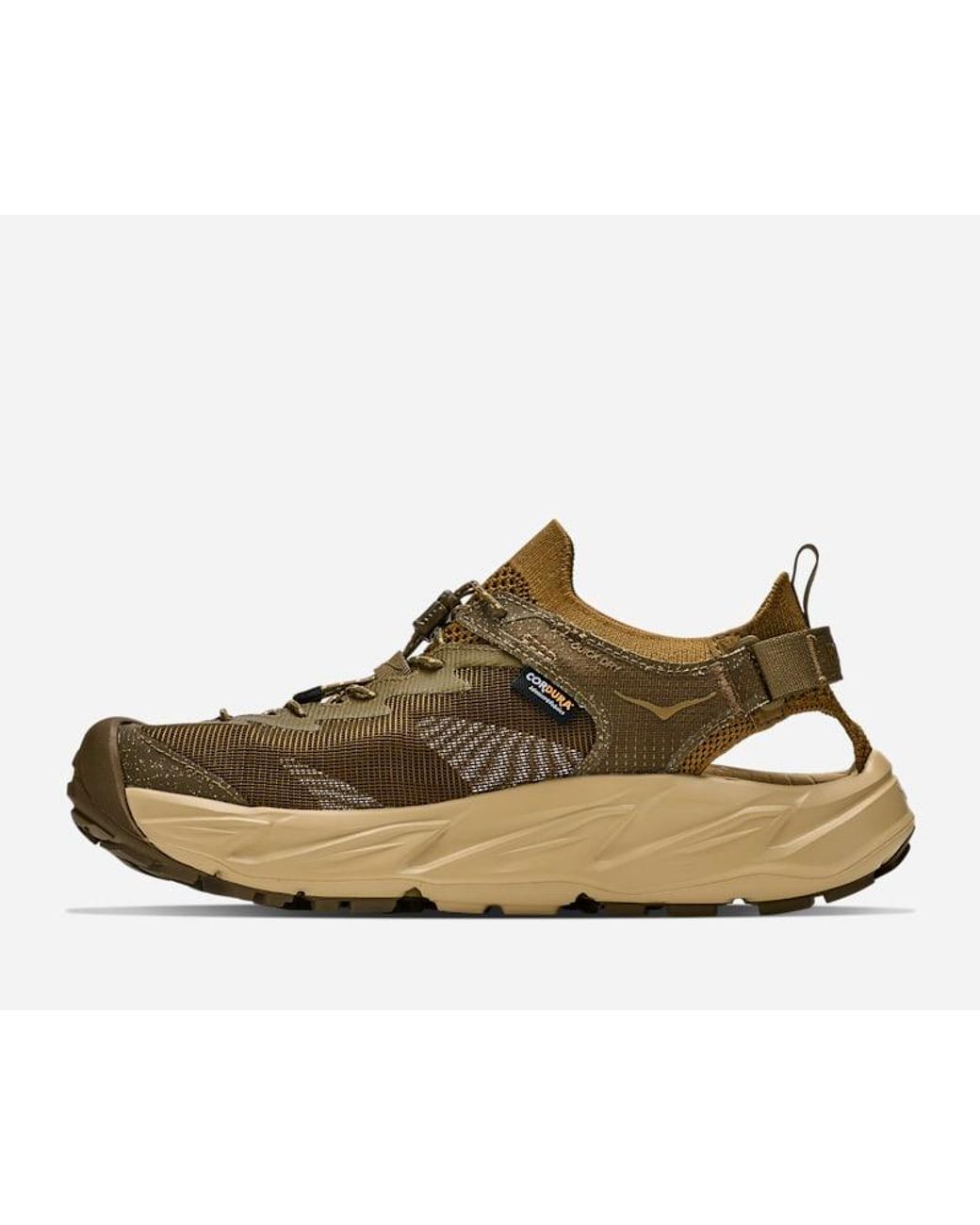 Hoka One One Brown Hopara 2 Hiking Sandals for men