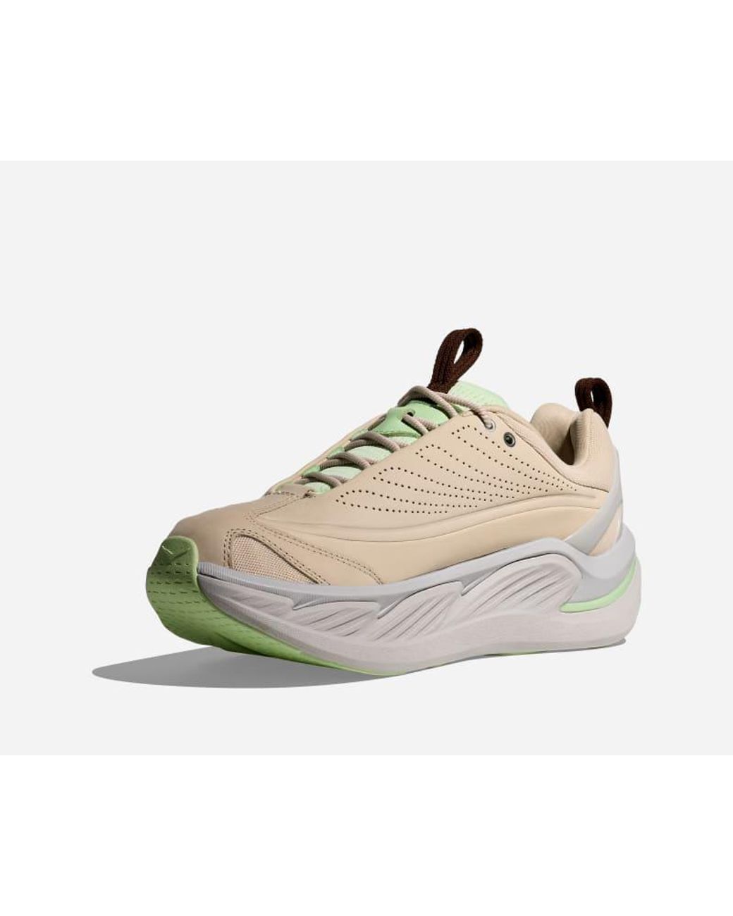 Hoka One One White Elevon X Lifestyle Shoes
