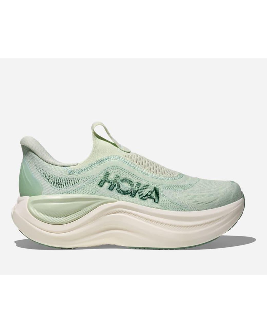 Hoka One One Blue Skyward Laceless Recovery Shoes