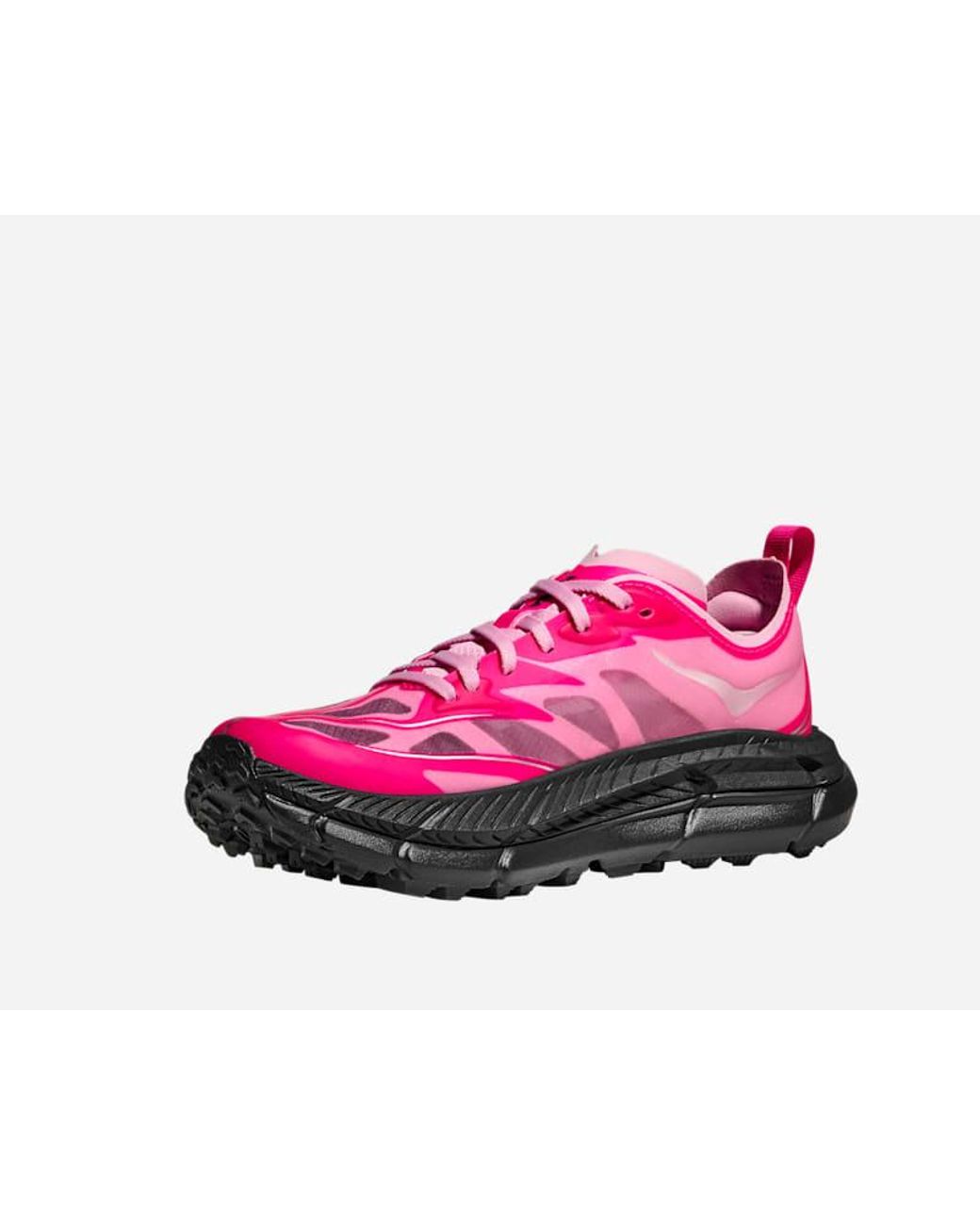 Hoka One One Pink Mafate Speed 4 Lite Lifestyle Shoes