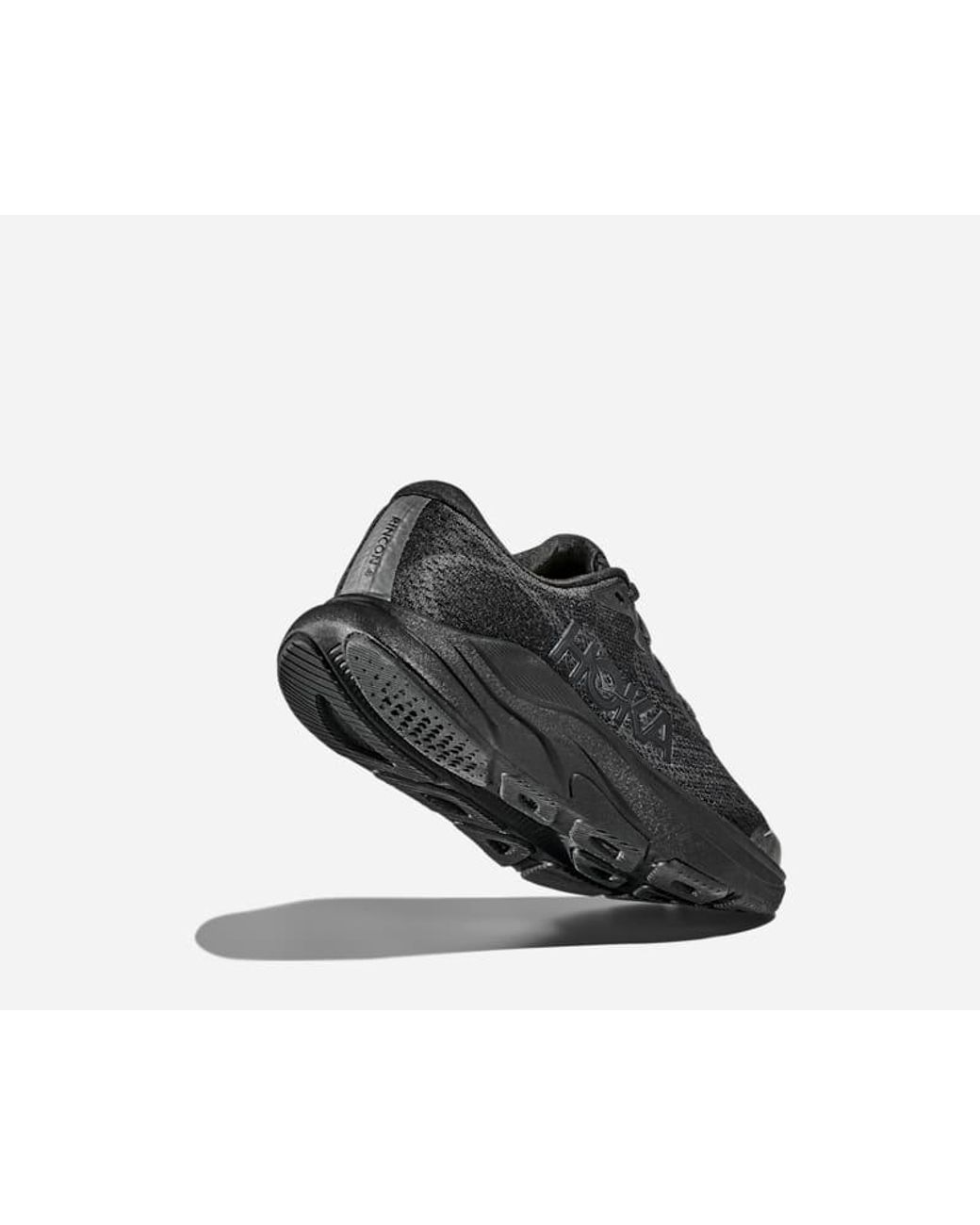 Hoka One One Black Kid's Rincon 4 Road Running Shoes