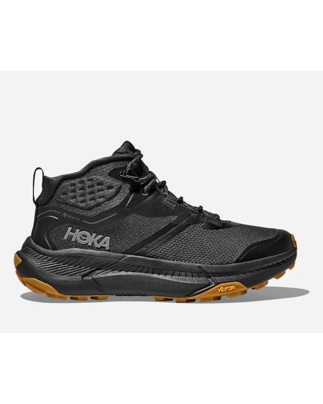 Hoka One One Black Transport Hike Gore-tex Hiking Shoes