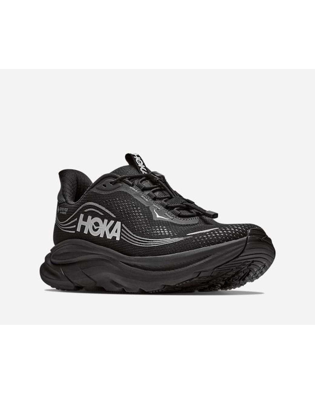 Hoka One One Black Clifton 11 Gore-tex® Road Running Shoes for men