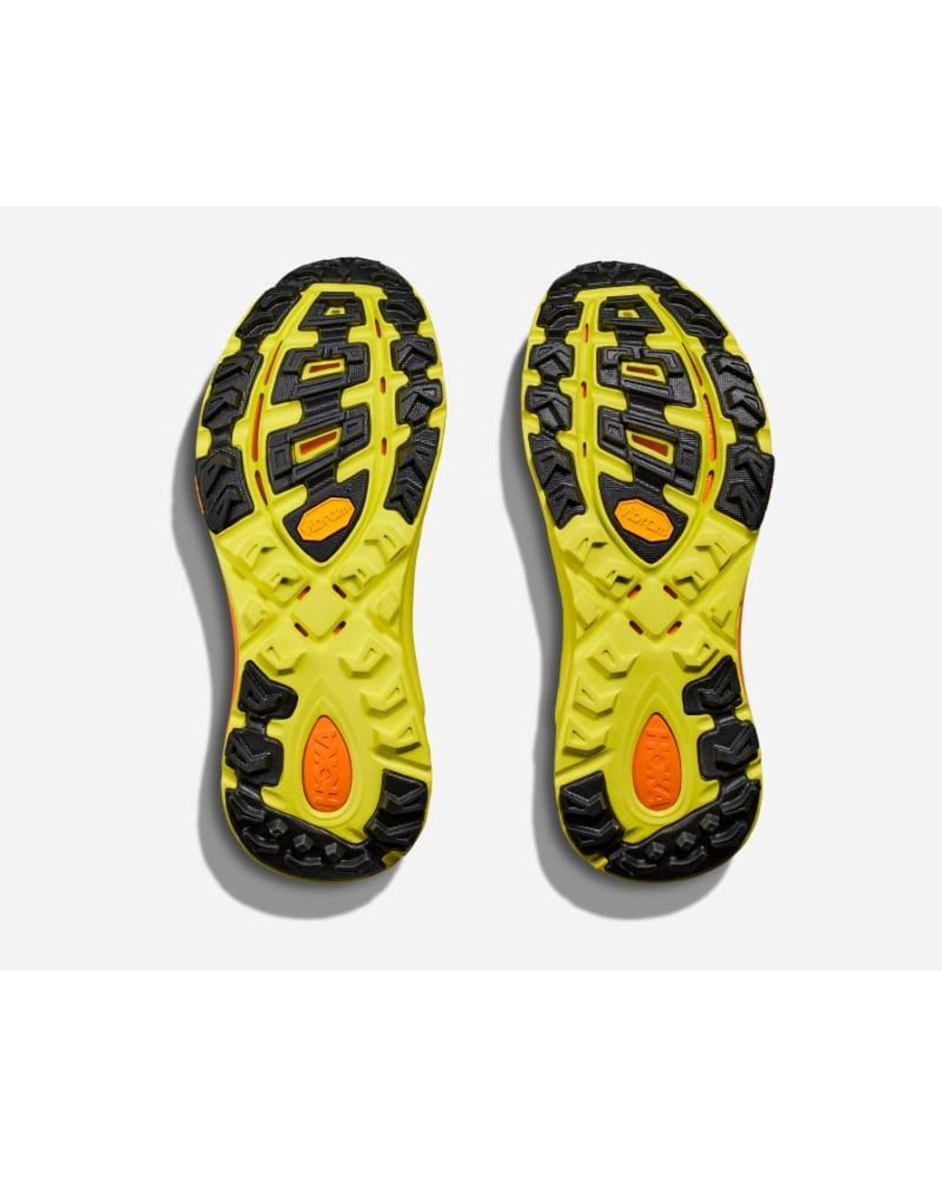Hoka One One Yellow Mafate Speed 2 Lifestyle Shoes