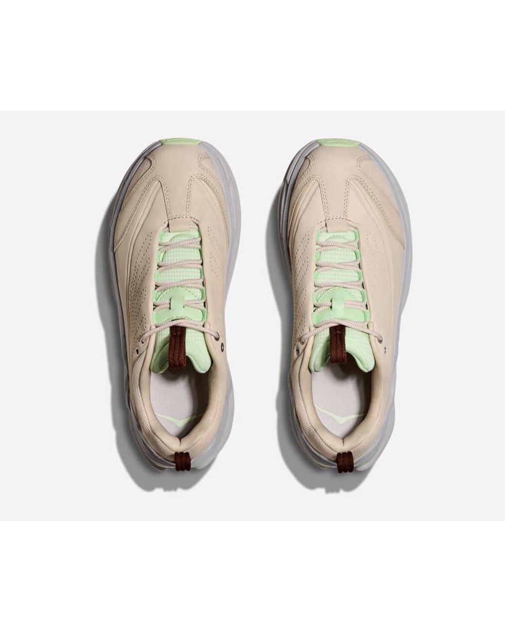 Hoka One One White Elevon X Lifestyle Shoes