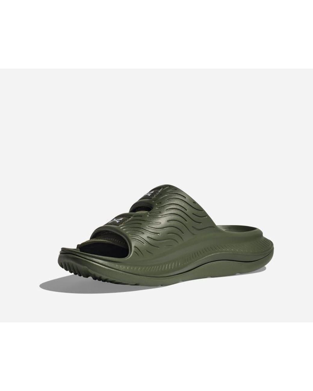 Hoka One One Ora Luxe WTAPS Schuhe in Four Leaf Clover/White Größe 