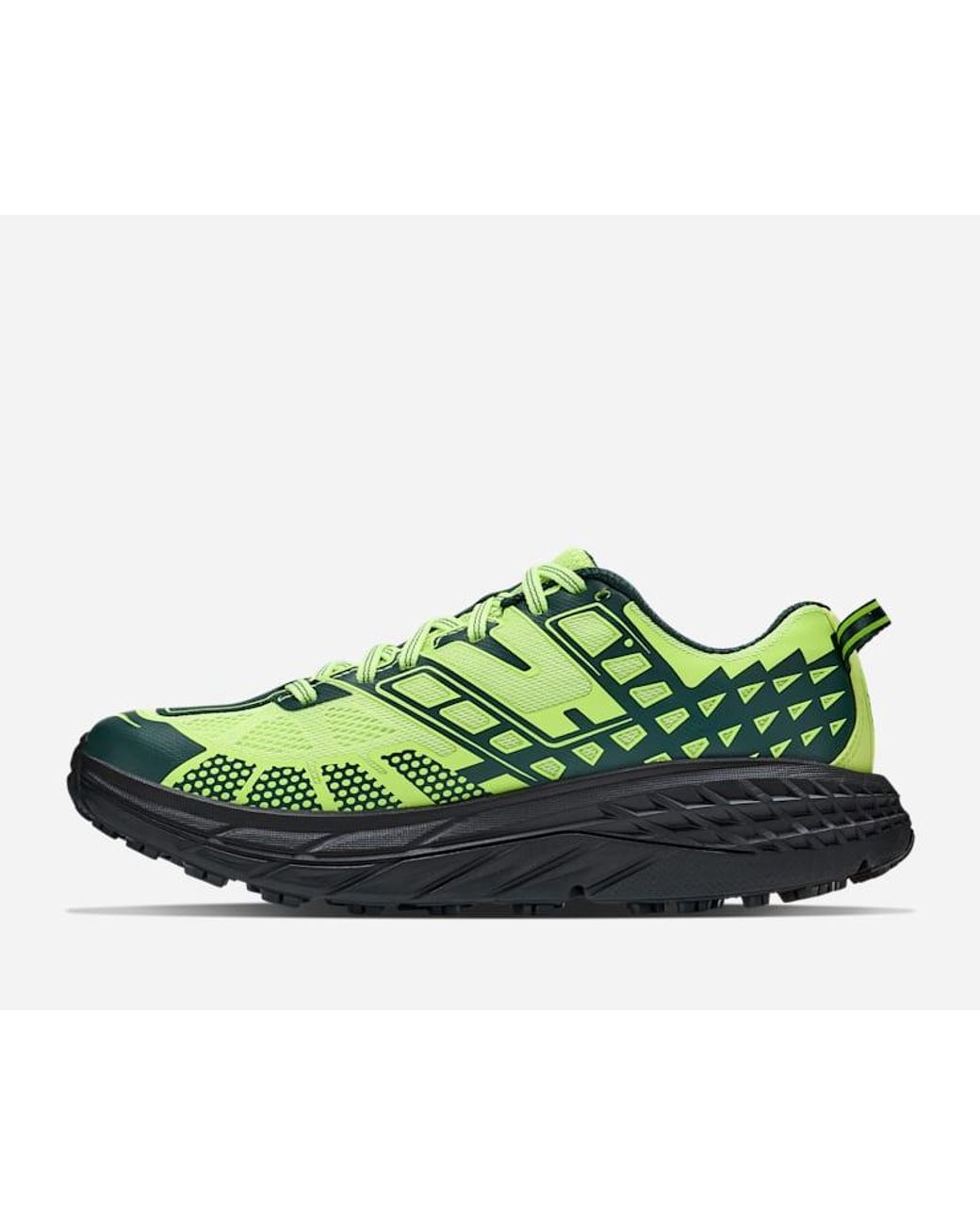Hoka One One Green Speedgoat 2 Trail Shoes