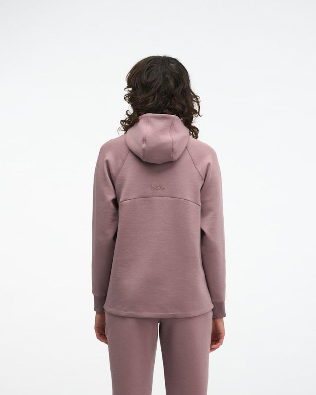 Hoka One One Purple Essential Recovery Hoodie