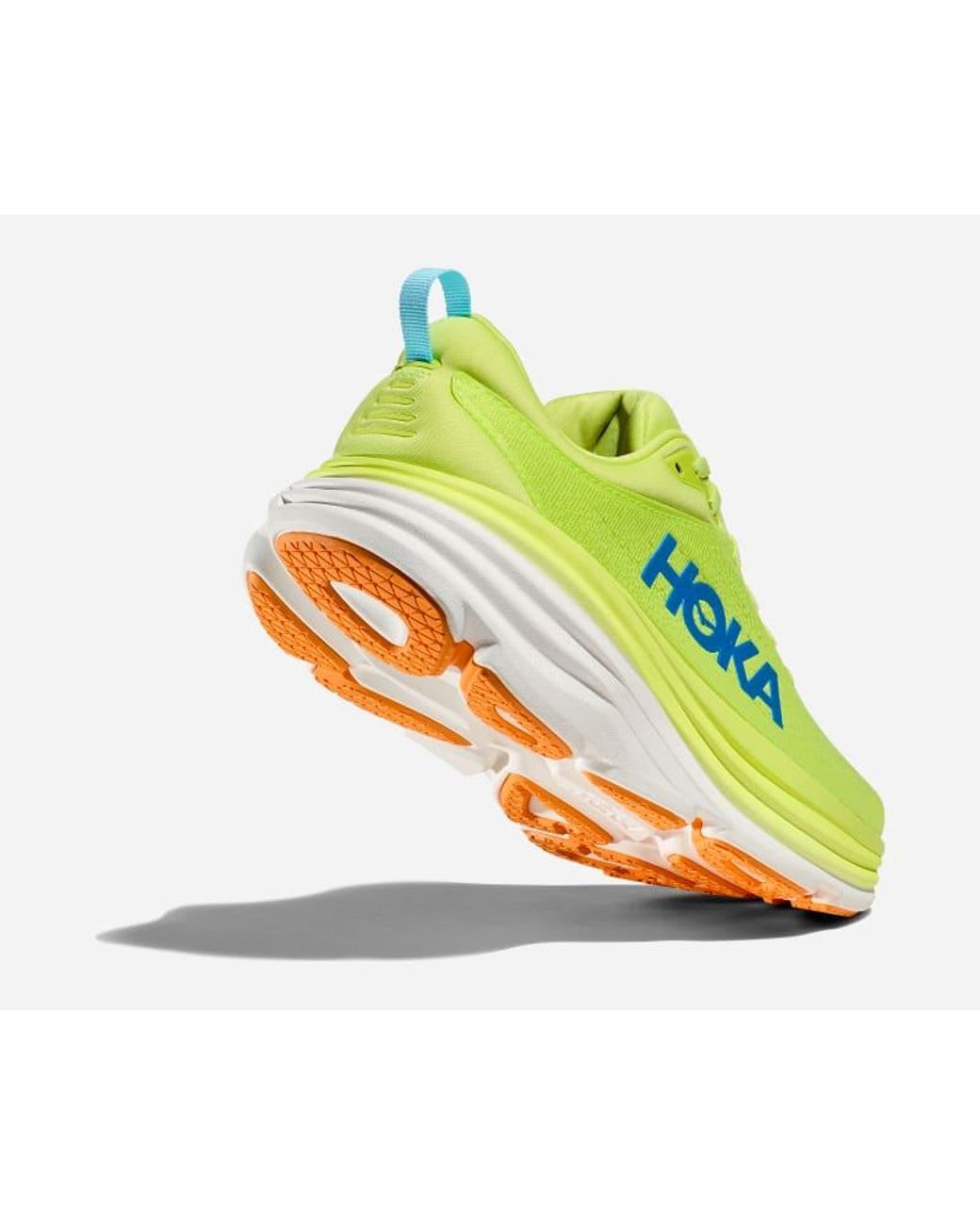 Hoka One One Yellow Bondi 8 Road Running Shoes for men