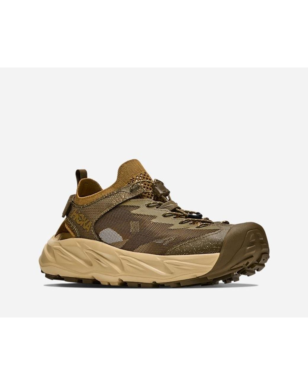 Hoka One One Brown Hopara 2 Hiking Sandals for men