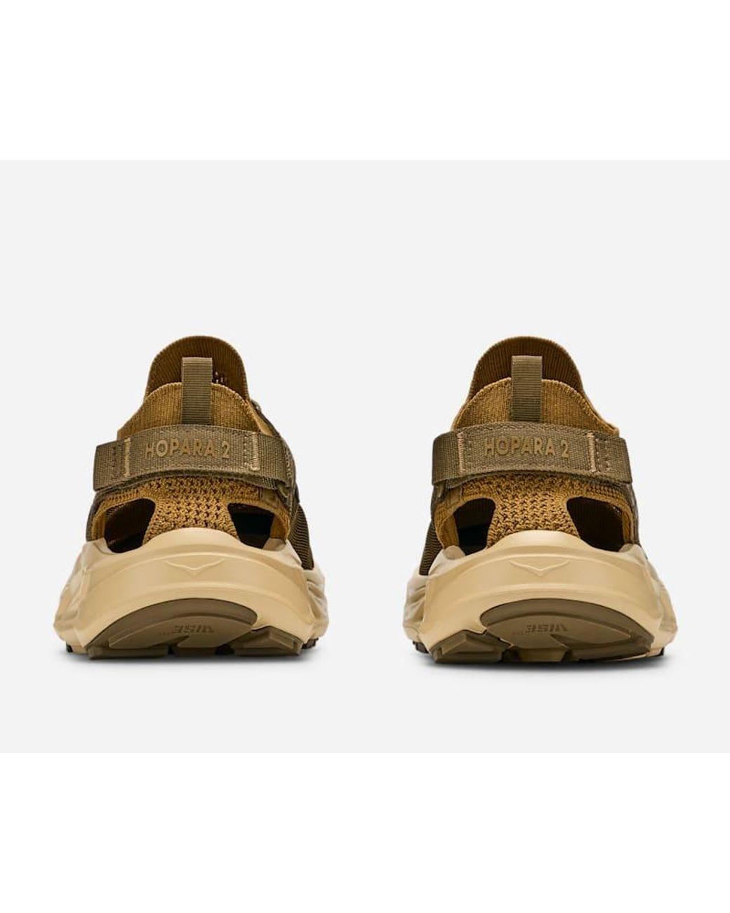 Hoka One One Brown Hopara 2 Hiking Sandals for men