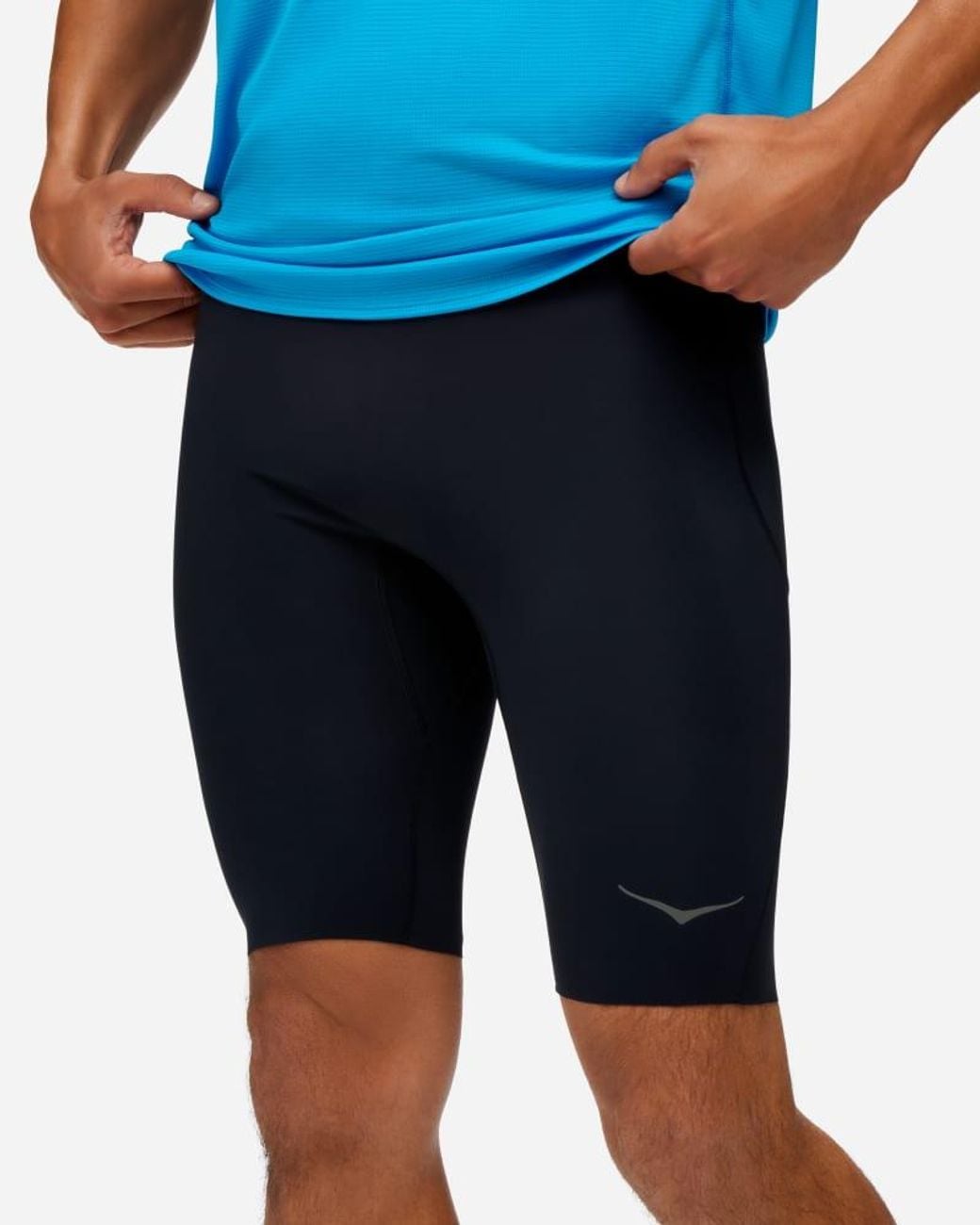 Hoka One One Blue Novafly Half Tight for men