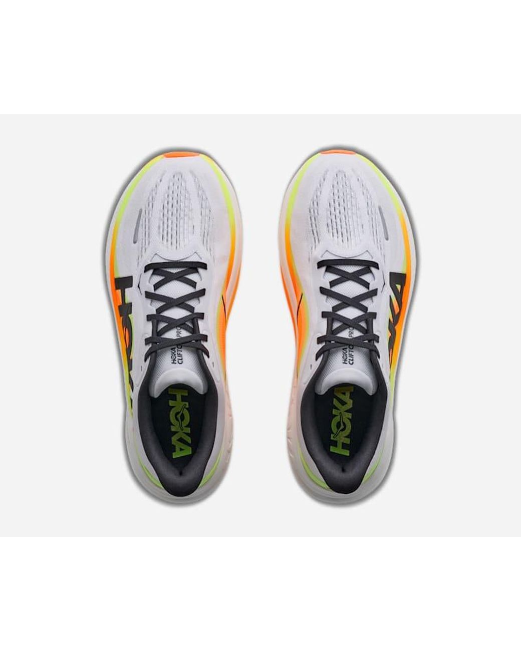 Hoka One One Blue Clifton Pro Road Running Shoes for men