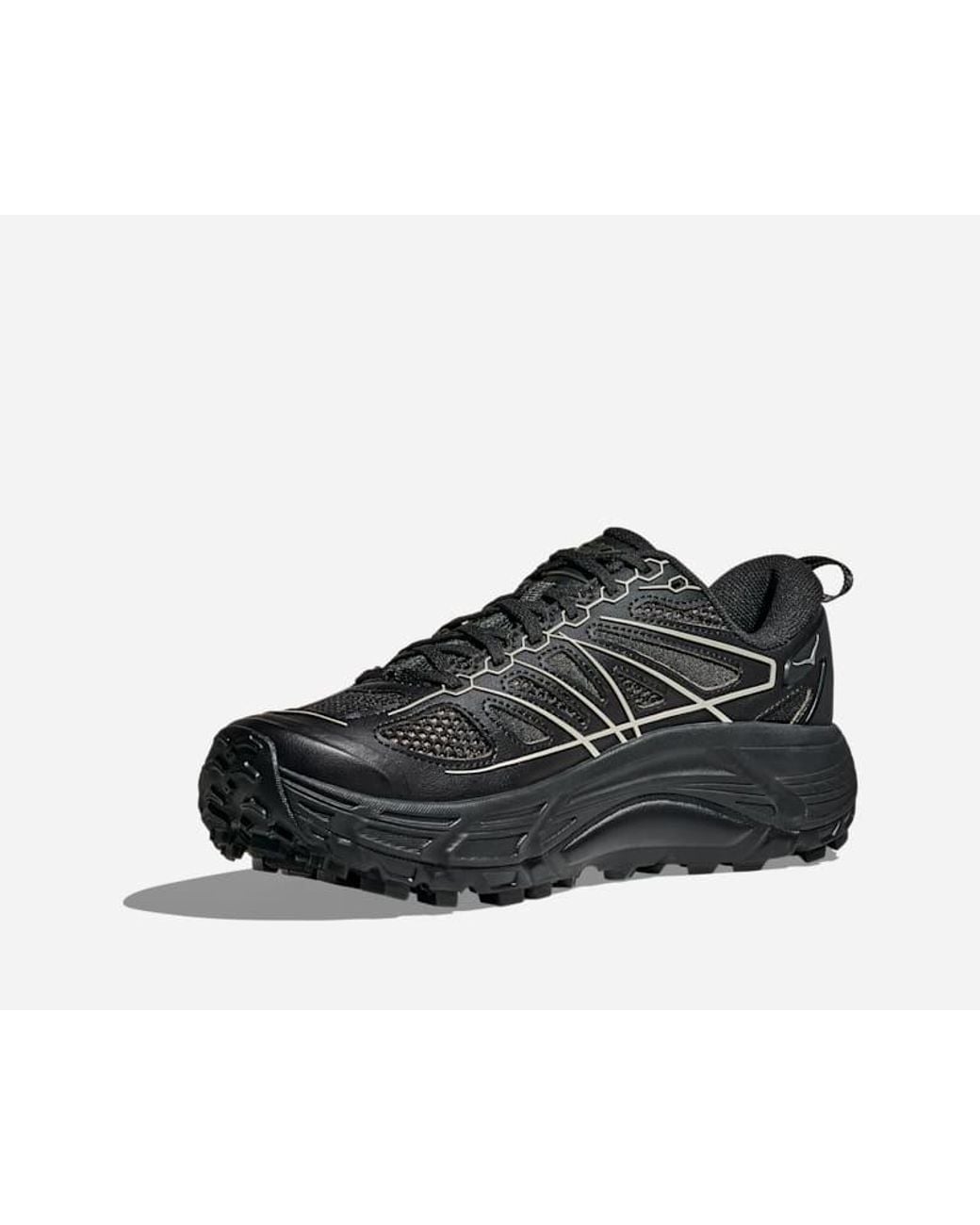 Hoka One One Black Stealth/tech Mafate Speed 2 Lifestyle Shoes