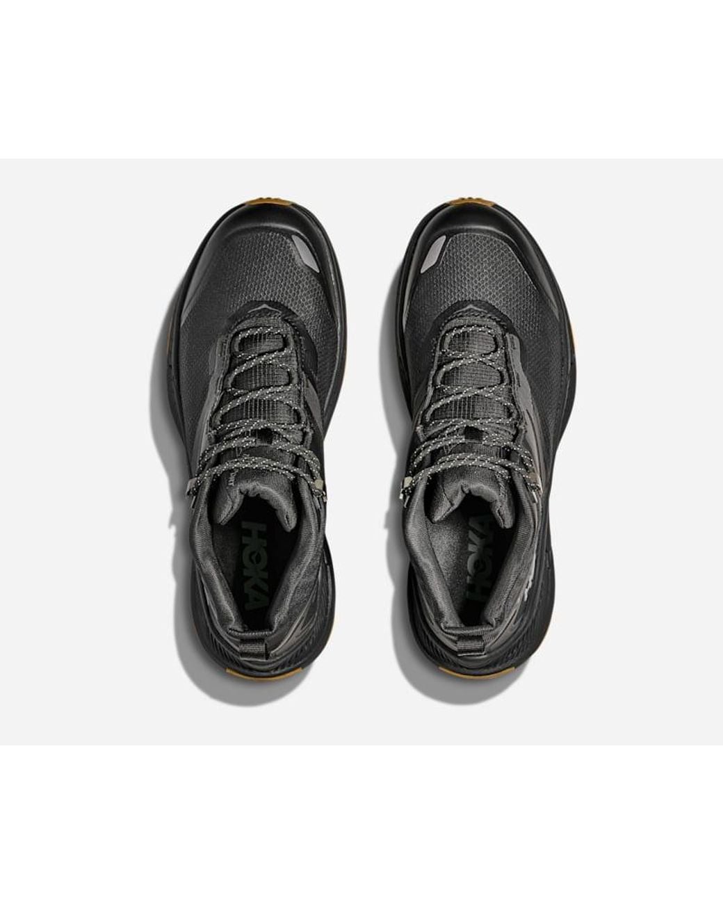 Hoka One One Black Transport Hike Gore-tex Hiking Shoes for men