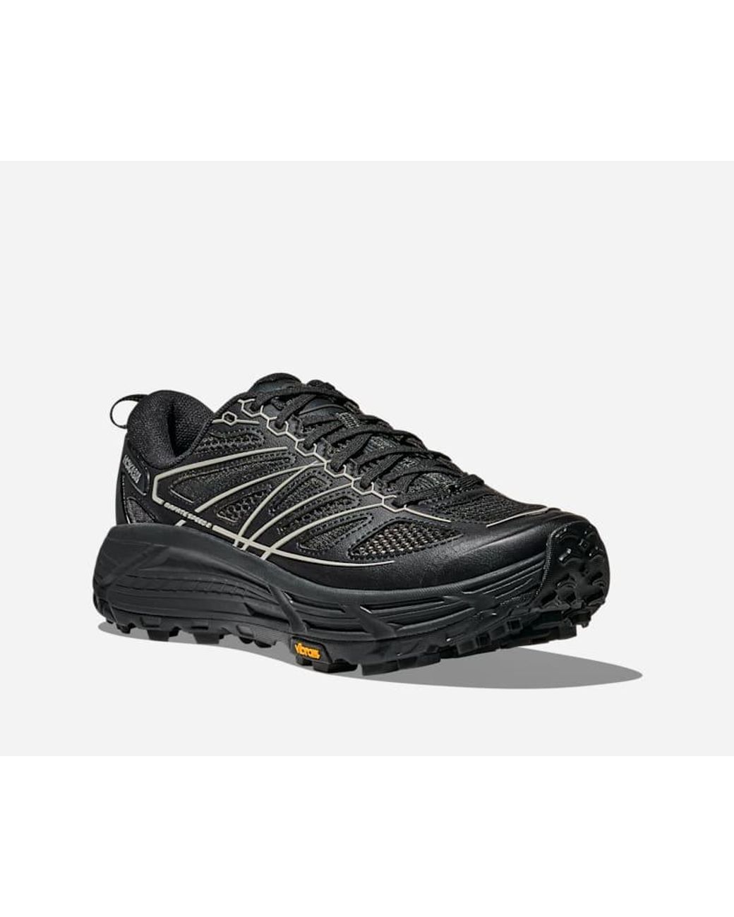 Hoka One One Black Stealth/tech Mafate Speed 2 Lifestyle Shoes
