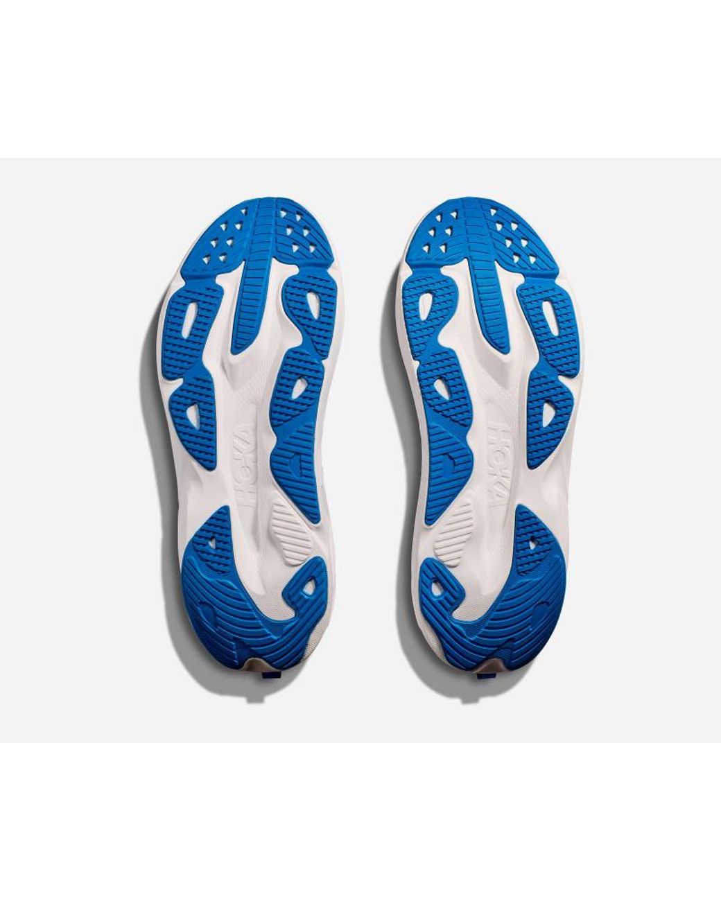 Hoka One One Blue Skyflow Wide Running Shoes for men
