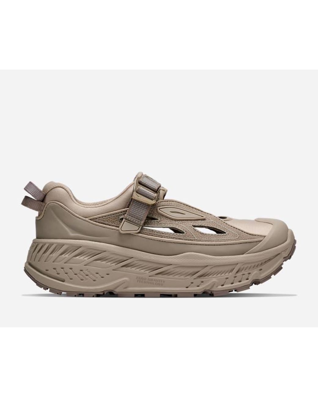 Hoka One One Gray Stinson Breeze Lifestyle Shoes