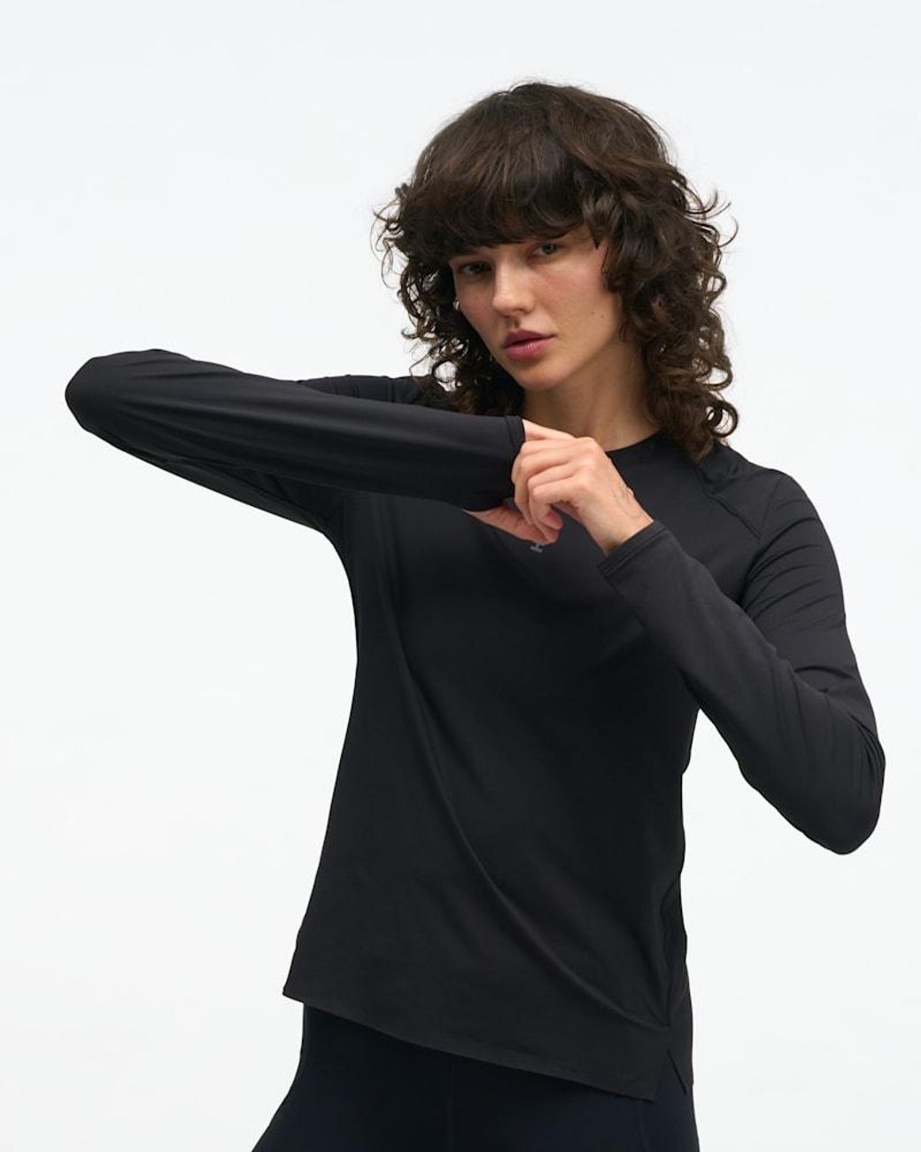 Hoka One One Blue Everyrun Long Sleeve Top