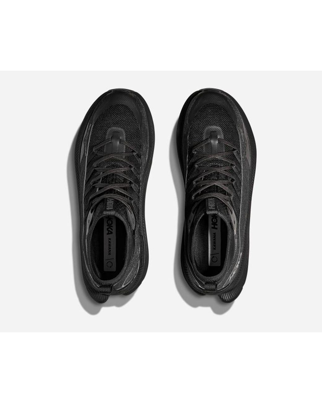 Hoka One One Black Kawana Mid Lifestyle Shoes for men