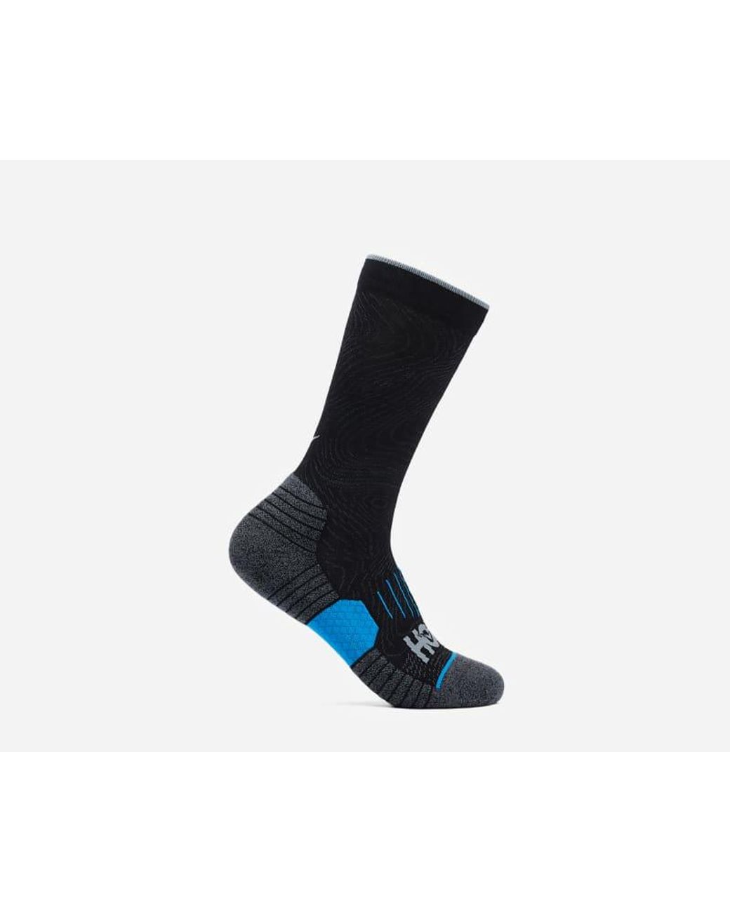 Hoka One One Blue Crew Run Sock 3-pack