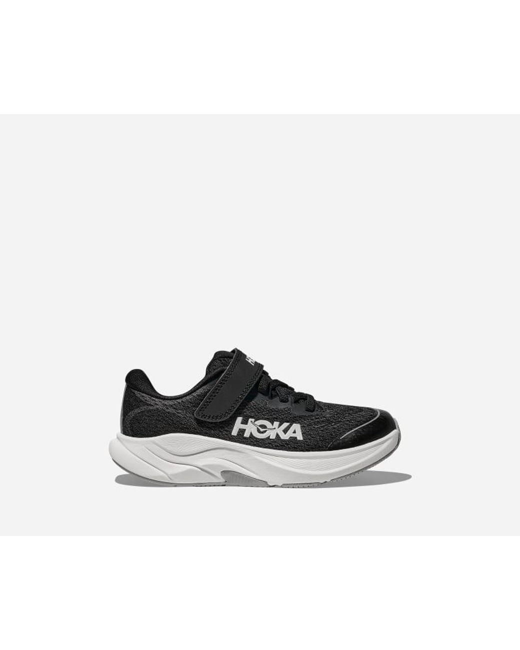 Hoka One One Black Kid's Rincon 4 Road Running Shoes