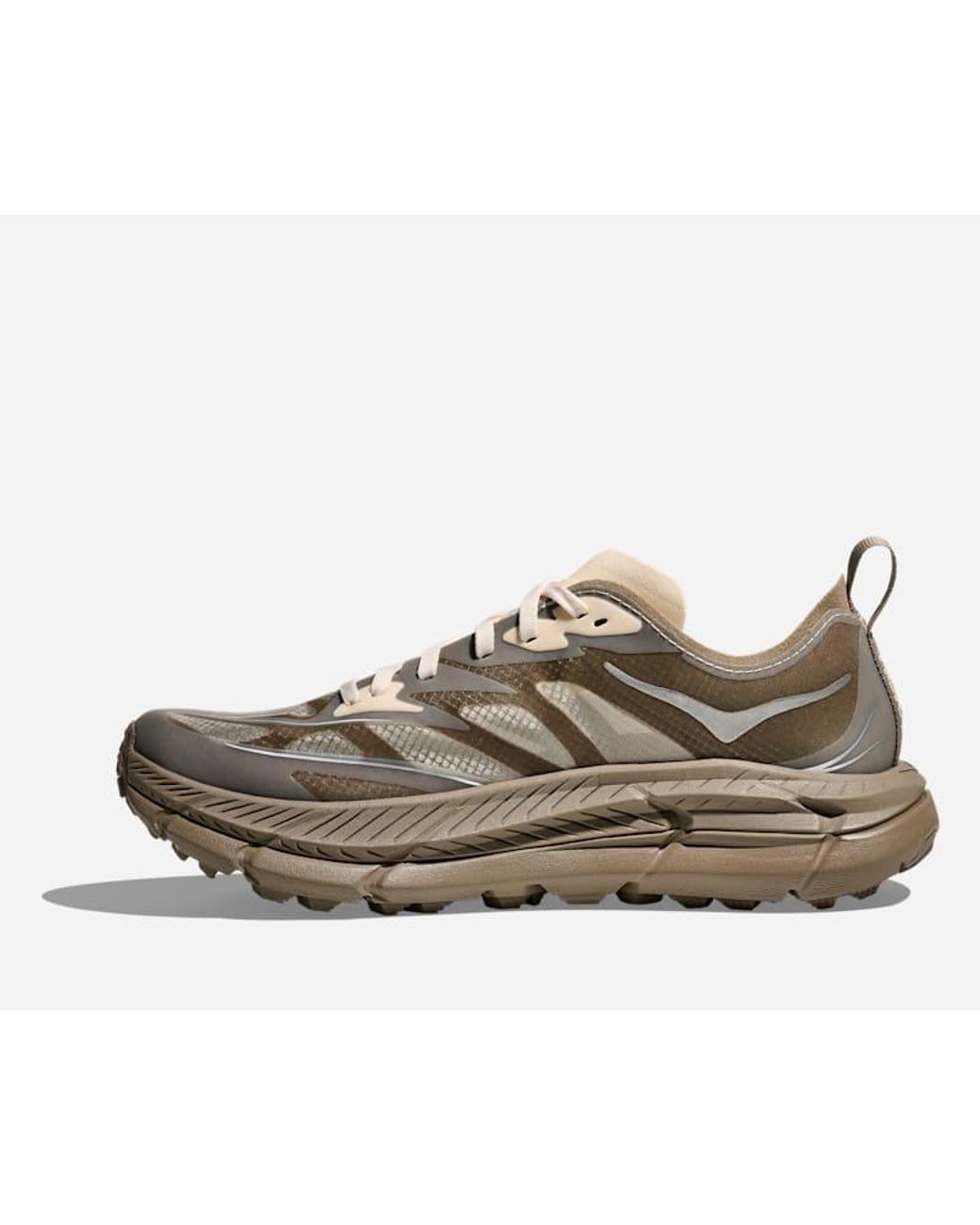 Hoka One One Gray Mafate Speed 4 Lite Lifestyle Shoes