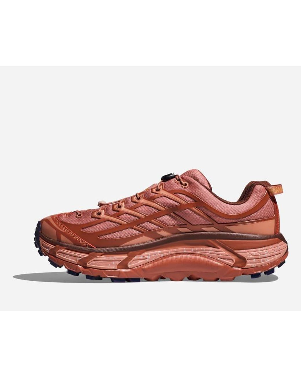 Hoka One One Red Mafate Three2 Lifestyle Shoes