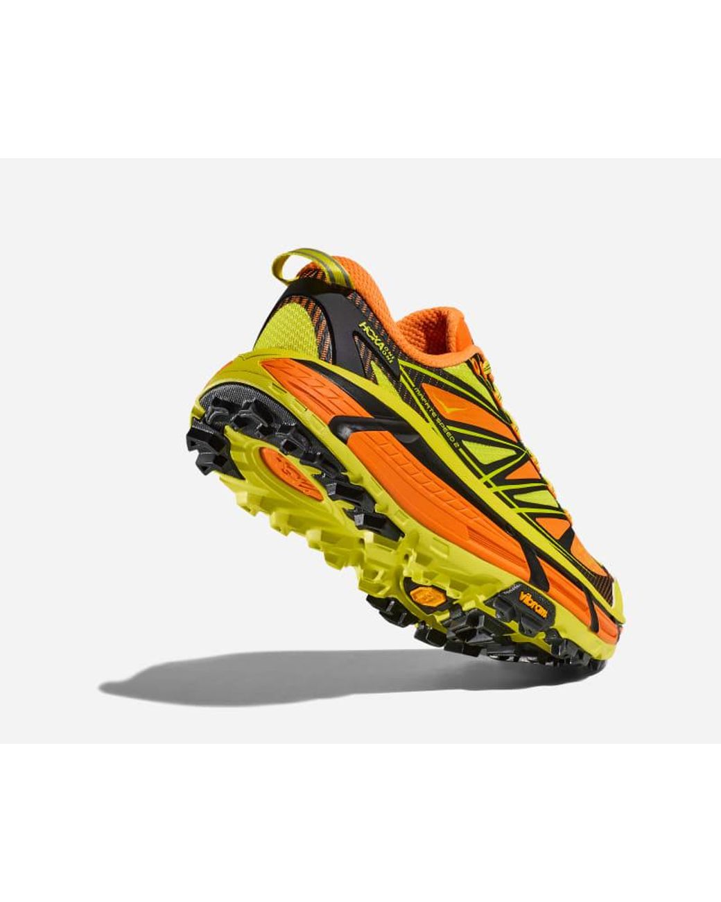 Hoka One One Yellow Mafate Speed 2 Lifestyle Shoes