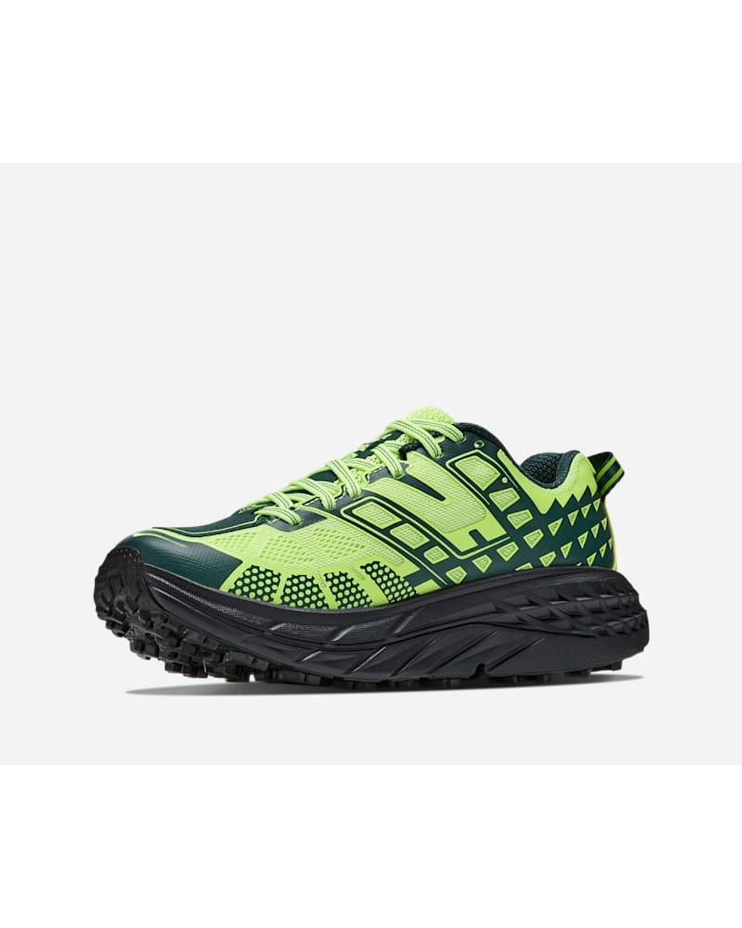 Hoka One One Green Speedgoat 2 Trail Shoes