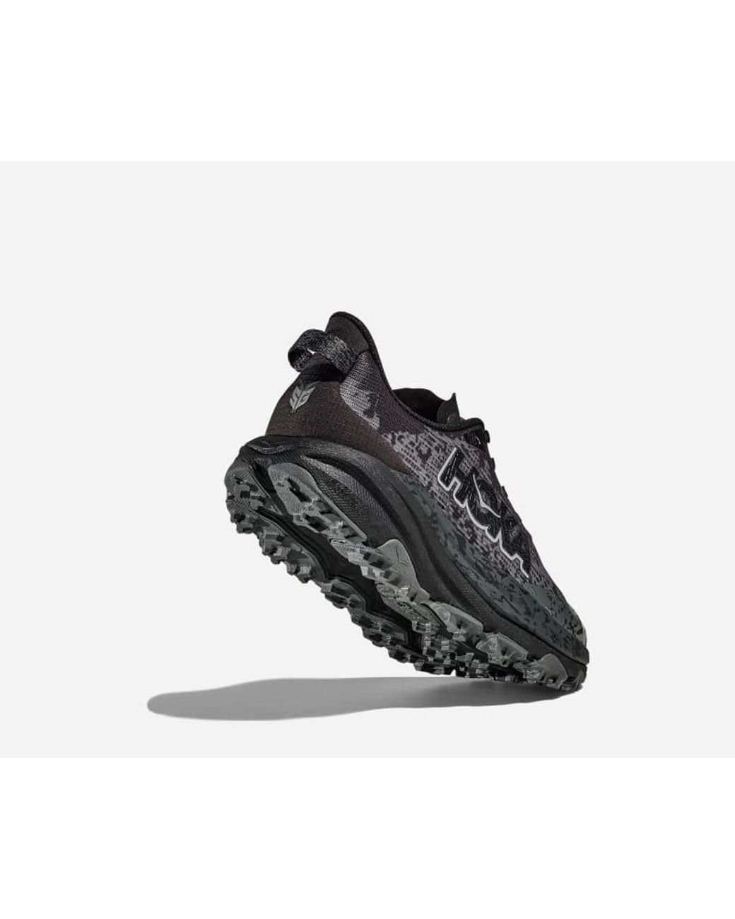 Hoka One One Black Kid's Speedgoat 6 Trail Shoes